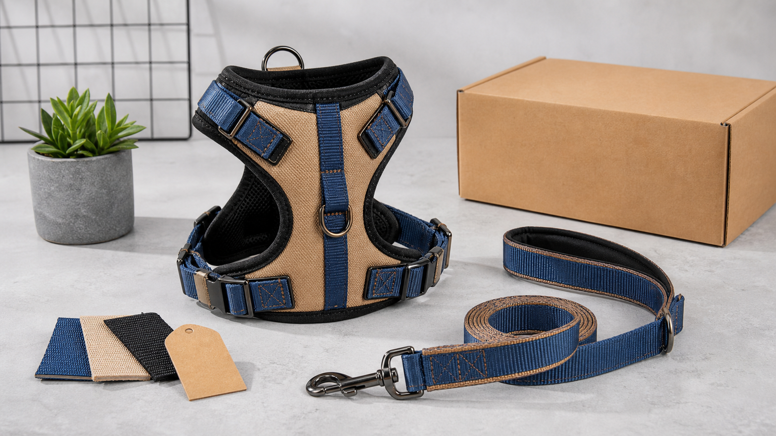 How to Source Matching Dog Harness and Leash Sets for Retail